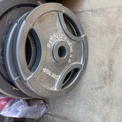 45 lbs Olympic plate