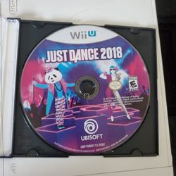 Nintendo wii U just Dance 2018 video game