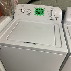 White Roper Washer