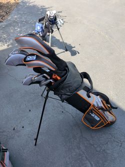 Pga tour kids left handed golf clubs