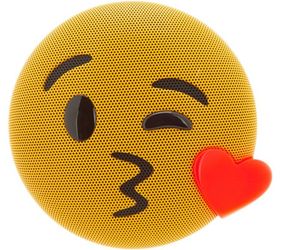 Brand new in box JAMOJI Bluetooth Wireless Emoji Speaker with LE D Lights /Kiss