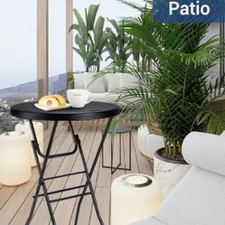 Bar Height Cocktail Table Commercial Quality Folding