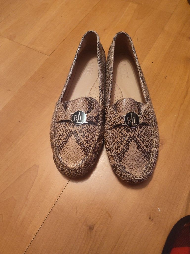 RLL Black and Tan Size 7.5B