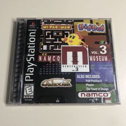 Namco Museum Volume 3 PS1 $8