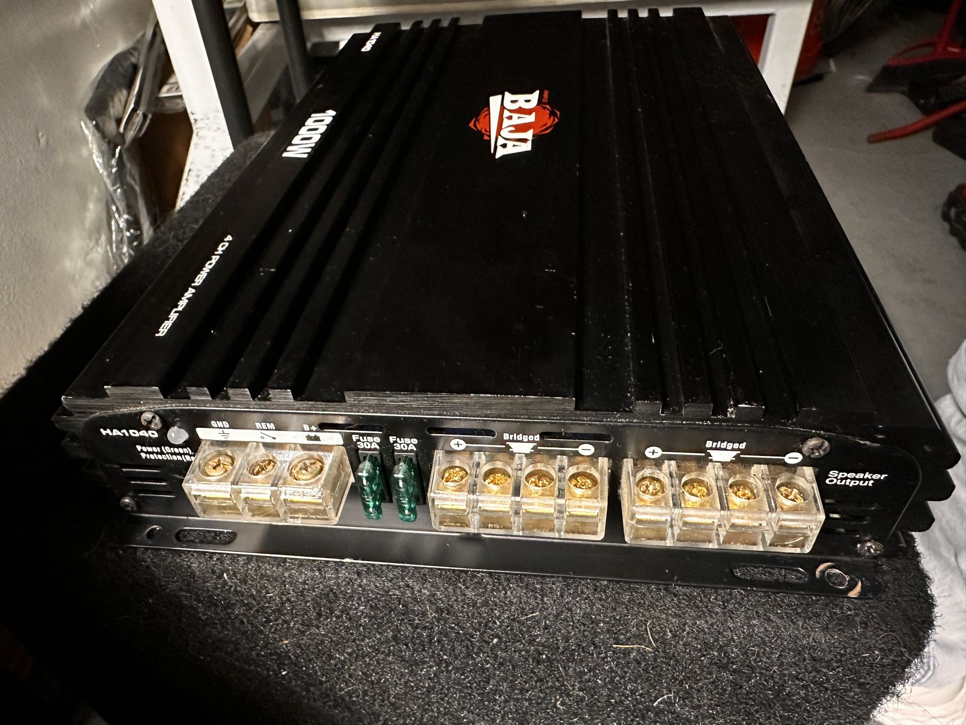 Profile Baja 1000 Watts Audio Amp 4 Channel