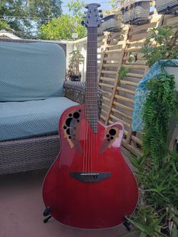 Ovation Acoustic Electric Guitar