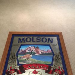 Molson beer sign