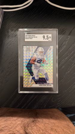 202 Panini Mosaic Jonathan Taylor #216 Mosaic Prism