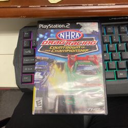 PlayStation2- NHRA Drag racing Countdown To The Championship 