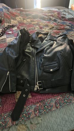 Leather jacket