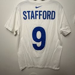 Nike Los Angeles Rams Stafford #9 Super Bowl LVI Shirt Size M