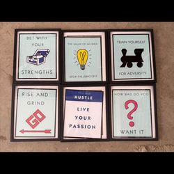 Monopoly Motivational Frames