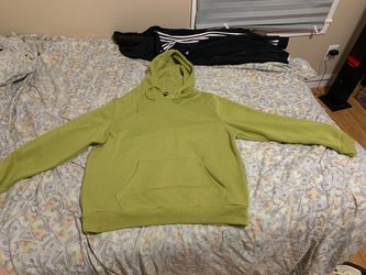 Adidas sweater and green sweater