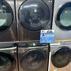 Samsung Washer And Dryer Black Gas Set