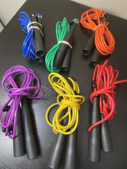 Adjustable Jump Ropes (6-Pack)