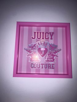 Two Juicy Couture Decorative Frames *serious buyers only please and it’s not free see description*