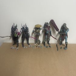 Mezco mortal kombat 10 video game action figure lot