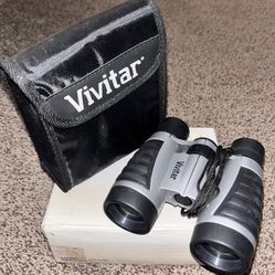 Vivitar Classic 4x30 Binoculars Comes Carry Case And A Panaview Monocular New