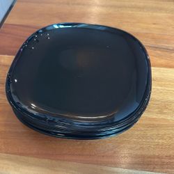 Black  Dining Plates