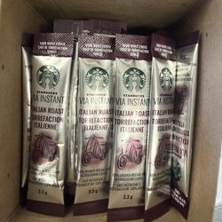 200ct Starbucks VIA Instant Coffee (Italian Roast) - EXP 2027