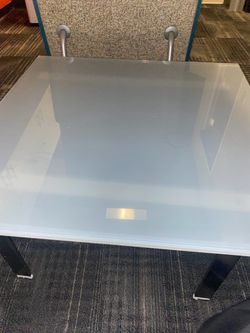 Glass table