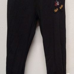 Stretch Waist Girl's Pants Mickey Mouse Juniors Small