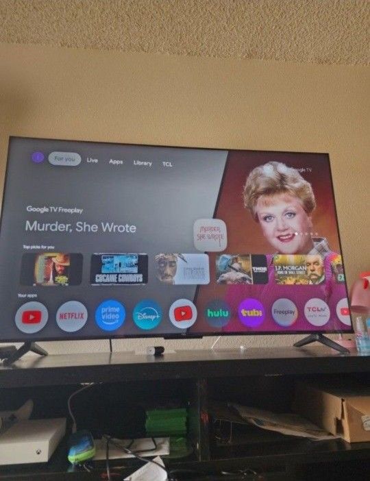 55" Tcl Roku Snart TV And 48