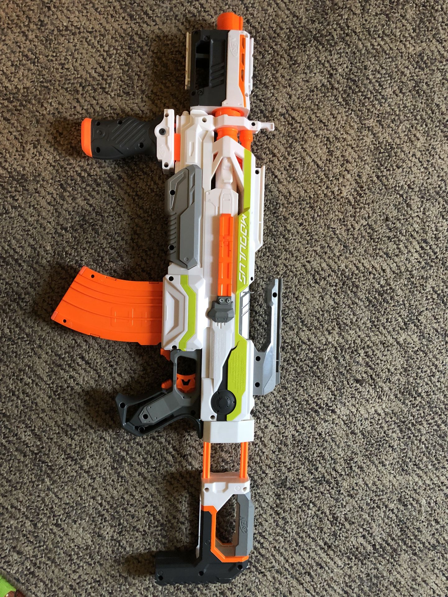 Nerf gun with extra