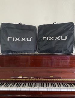 Rixxu SC-BL001-WSH Classic Series Seat Covers Complete Set (Front Row and Back Row) Color: Black