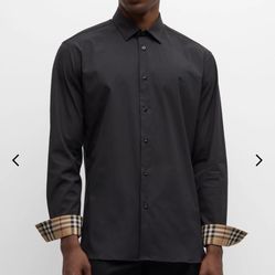 Men’s Burberry Button Down Shirt