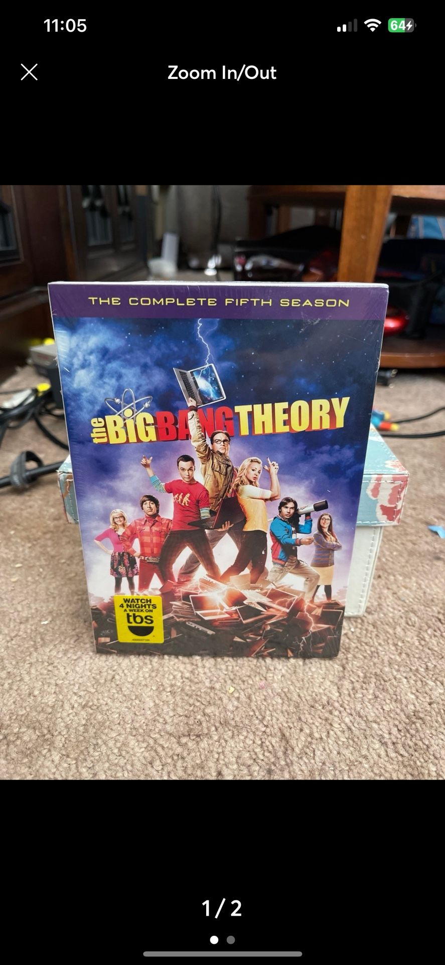 Big Bang Theory season 5 factory sealed DVD