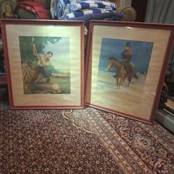 PAIR OF LOUIS BANHAJO "ABRAHAM LINCOLN" PRINTS