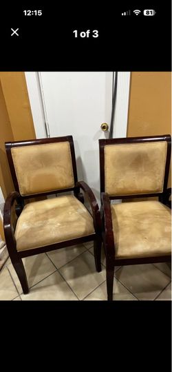 Wood chairs