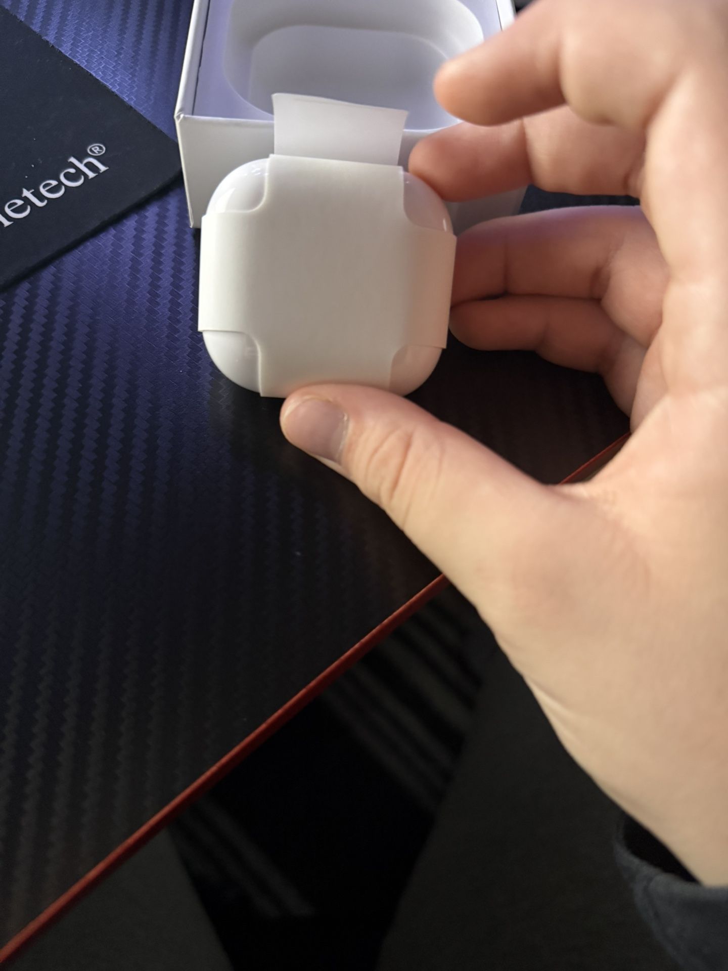 White Wireless Headphones AirPods Noise Cancellation