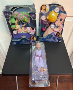 NEW Lot of Disney's Wish Asha of Rosas Toys and Fashion Doll just $15 for All