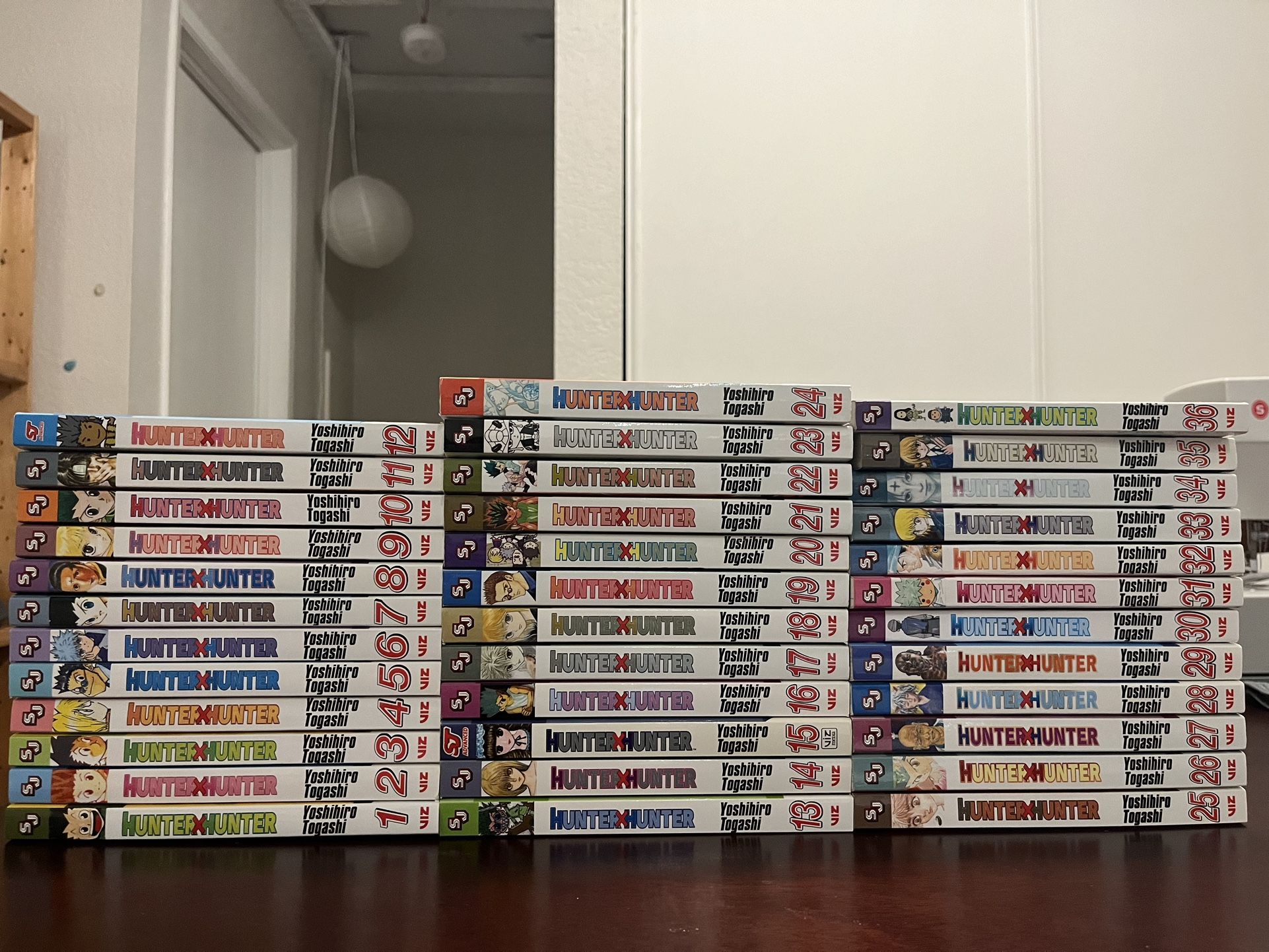 Hunter X Hunter Manga Full Set Vol. 1-36
