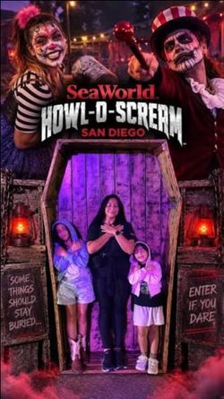 Howl of scream seaworld San diego