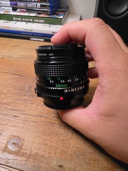 Canon FD 28mm F 2.8