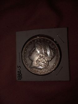 1882s Morgan Silver Dollar