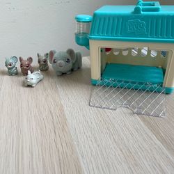 Toys hamster cage