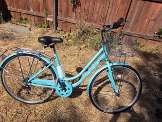 womens blue beach cruiser brand New $160