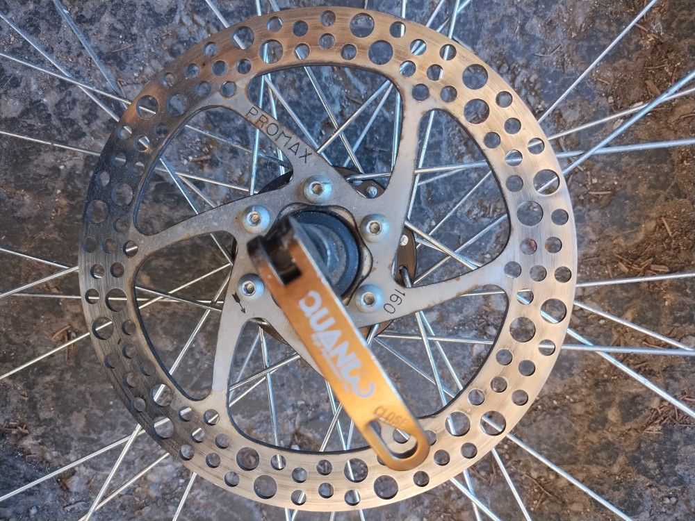 Quando Quick Release Rim With Disk Brake