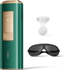 Ulike Laser Hair Removal for Women and Men, Air+ IPL Hair Removal Device with Ice-Cooling Technology for Nearly Painless Result, Safe&Long-Lasting