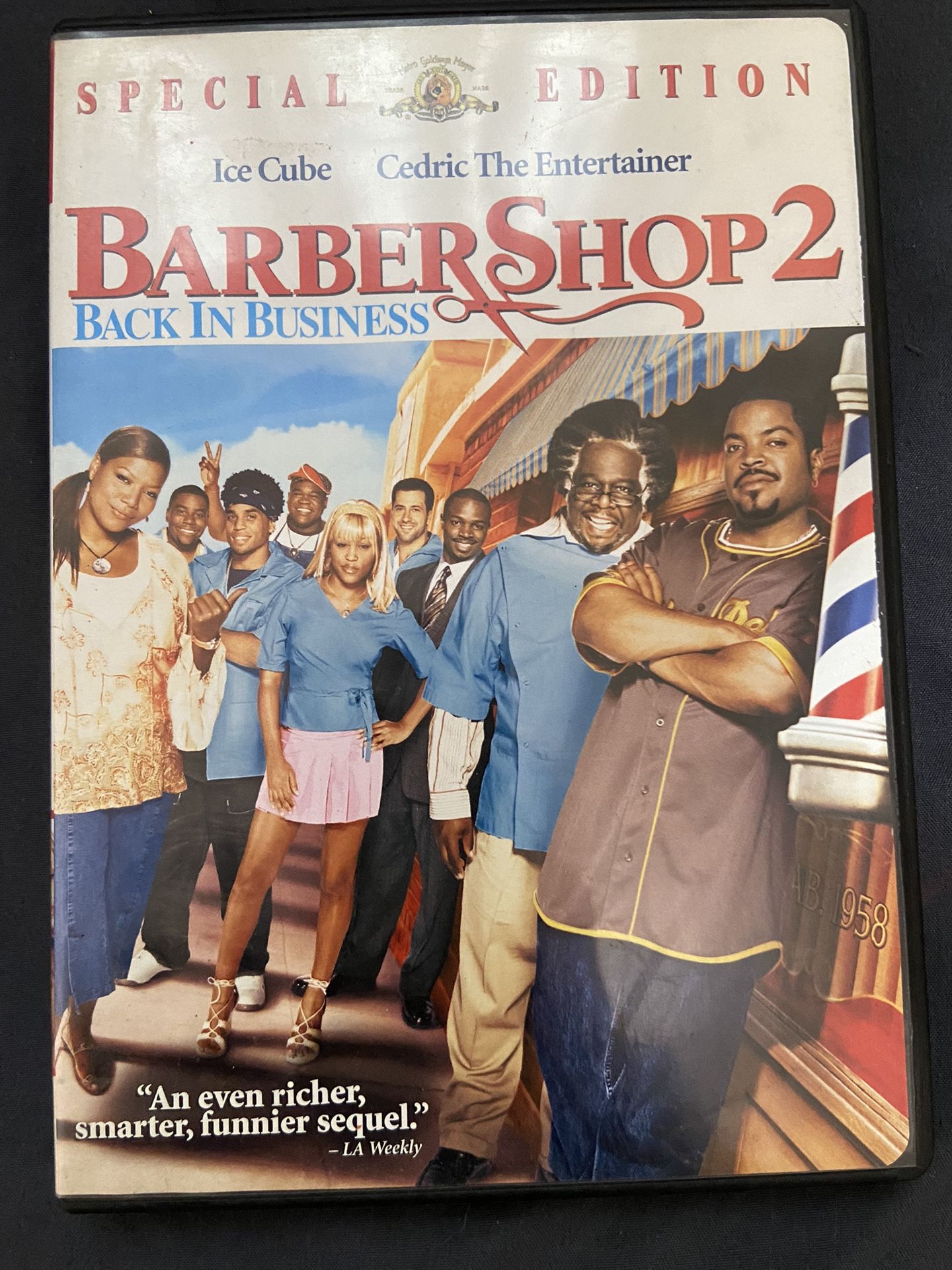 BARBER SHOP 2 DVD MOVIE (USED) EXCELLENT CONDITION