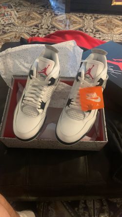 Air Jordan 4 Retro White Cement 