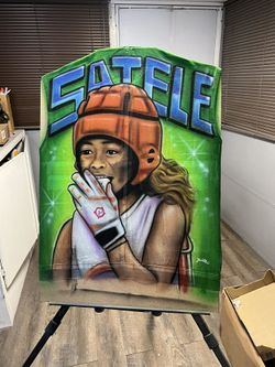 Jean Jacket Airbrushing