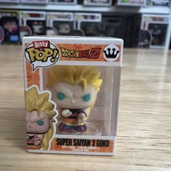 RARE CHASE BITTY Super Saiyan 3 Goku Dragon Ball Z Funko Pop #492 DBZ Anime