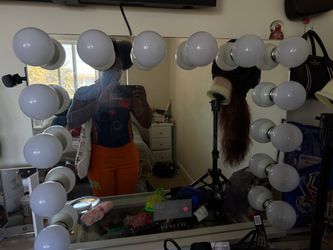 Touch Screen Vanity Mirror