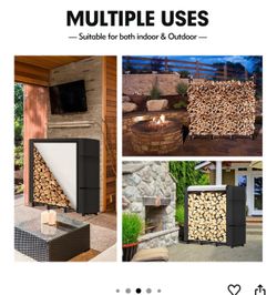 Wood rack