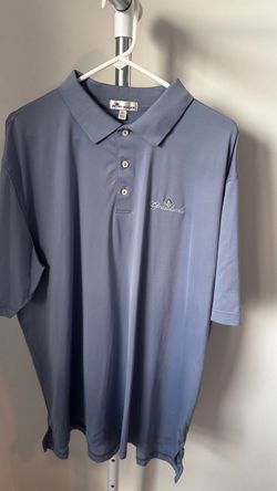 Light Blue Peter Millar Grasslands Polo Shirt XXL